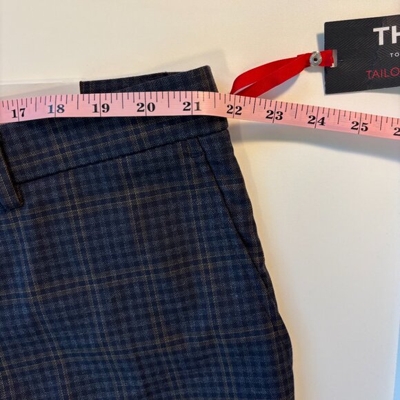 NWT Tommy Hilfiger 42/30 "Tate" THFLEX Tailored to Move Micro-Check Trousers - Picture 7 of 9